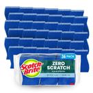 Esponjas de cozinha Scotch-Brite Zero Scratch, pacote com 36 Esponjas de cozinha Scotch-Brite Zero Scratch, pacote com 36