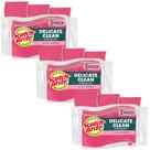 Esponjas de esfoliação Scotch-Brite Delicate Care, 9 unidades (3 pacotes x 3)