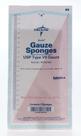 Esponjas de gaze Medline 100% algodão, tecido estéril, 8 x 4 cm, 12 camadas
