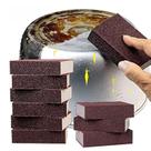 Esponjas de limpeza Alfykym Nano Carborundum, pacote com 10, marrons