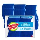Esponjas de Limpeza Scotch-Brite Zero Scratch - Pacote com 6 Unidades Esponjas de Limpeza Scotch-Brite Zero Scratch - Pacote com 6 Unidades