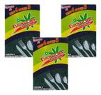 Esponjas Dupla Face Multiuso Limpeza Cozinha kit 12 unidades
