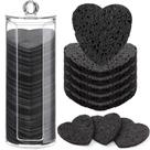 Esponjas faciais comprimidas Sieral 120 unidades com recipiente