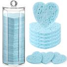 Esponjas faciais comprimidas Sieral 120 unidades com recipiente
