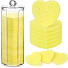 Esponjas faciais comprimidas Sieral 120 unidades com recipiente