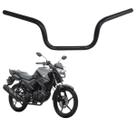 Esporte Guidão Moto Fazer 150 2022 2023 Com Rosca Para Peso Pesinho Preto Fosco