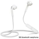 Esportivo fone de ouvido bluetooth branco - ka-s6