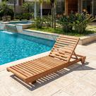 Espreguiçadeira 429 Roma Madeira Maciça