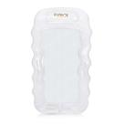 Espreguiçadeira de piscina FUNBOY de malha inflável transparente com travesseiro de 70 pol