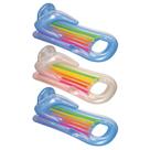 Espreguiçadeira de piscina inflável Intex King Kool Lounge com apoio de cabeça (pacote com 3)