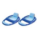 Espreguiçadeira de piscina Kelsyus Floating Chaise Blue (pacote com 2)