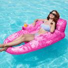 Espreguiçadeira inflável para piscina Sloosh Premium Adult Pink