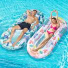 Espreguiçadeira Pool Floats Stonful, pacote com 2 unidades, inflável, tamanho adulto