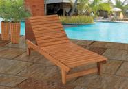 Espreguicadeira Recanto Stain Jatoba 1,84m - 15678