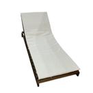 Espreguiçadeira Reclinável com Rodas