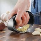 Espremedor Amassador Triturador De Alho Inox Manual Cozinha