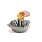 Espremedor de Laranja Manual Com Recipiente Todo em Inox Espremedor de Laranja Manual Com Recipiente Todo em Inox