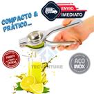 Espremedor de Limão Manual em Aço Inox Extração Fácil e Sem Esforço!