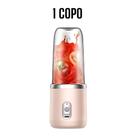 Espremedor Elétrico Mini Liquidificador Portátil Suco Alimento Misturador Smoothie 6 Lâminas POPYO Espremedor Elétrico Mini Liquidificador Portátil Suco Alimento Misturador Smoothie 6 Lâminas POPYO