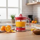 Espremedor Laranja Elétrico Kian 50W 1,2L 2 Cones Turbo Suco Frutas Espremedor Citrus Limão