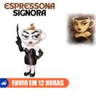 ESPRESSONA SIGNORA Articulado para Decoração Geek em 3D Brainrot Italiano (Meme Viral Tiktok)