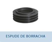 Espude Borracha P / Vaso Sanitario