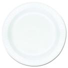 Espuma branca não laminada Plate Dart 9PWCR de 23 cm (caixa com 500)