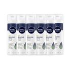 Espuma de barbear Nivea Men Sensitive com vitamina E 200 ml sem álcool