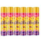 Espuma De Festa Neve Artificial 400ml Kit Com 6 Peças Spray