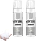 Espuma de limpeza de sapatos sem água de 200 ml para tênis brancos