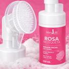 Espuma De Limpeza Facial Rosa Mosqueta Mary Life Com Escova