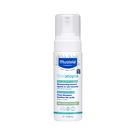 Espuma de shampoo Mustela Stelatopia para recém-nascidos e bebês propensos ao eczema