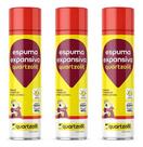 Espuma Expansiva 500ml Quartzolit Kit Com 3 Unidades