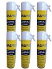 Espuma Expansiva de Poliuretano Para Construção Uso Geral 500ml/480g - Kit 6