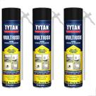 Espuma Expansiva Multiuso Poliuretano 500ml 320g 3 Unidades