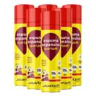 Espuma Expansiva Poliuretano 500ml Profissional Quartzolit - Kit 6un