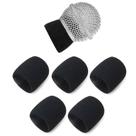 Espuma Interna p/ Microfone 58 Kit 5 Preta Protetora Espuma Interna p/ Microfone 58 Kit 5 Preta Protetora