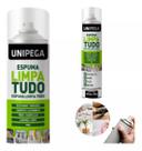 Espuma Limpia Todo 400ml Unipega Spray - Limpeza Profunda E Prática
