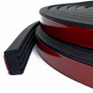 Espuma nervurada Rubber Seal Tintvent com fita autoadesiva de 8 mm