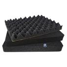 Espuma Serrilhada Para Case MP0039 Completa Cinza - 40mm e 50mm