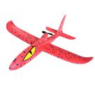 Espuma Throwing Glider Led Night Aircraft Toy Hand Airplane Model