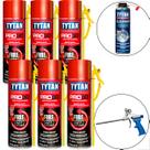 Espuma Tytan Pro30 Antichama 500ML 6Un + Aplicador Limpador