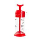 Espumador De Leite Cremeira 200ml - Pressca Vermelho