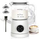 Espumador de Leite Elétrico Casimhu 4 em 1 400 ml 120 V Branco