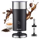 Espumador de leite Morpilot 240 ml 4 em 1 com espuma quente e fria