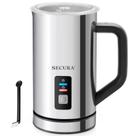 Espumador de Leite Secura Elétrico em Aço Inoxidável 500mL 120V