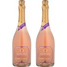 Espumante Aurora Zero Álcool Rose Kit 2 Unidades Garrafa 750ml