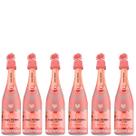 Espumante Brut Rose Charmat Winter Casa Perini 750ml Kit 6un