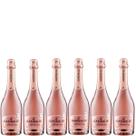 Espumante Moscatel Rose Sem Álcool Garibaldi Zero 750ml 6un