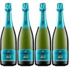 Espumante Moscatel Vero Branco Garibaldi 750ml Kit 4Un